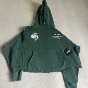 Green Powerhouse Gym Hoodie